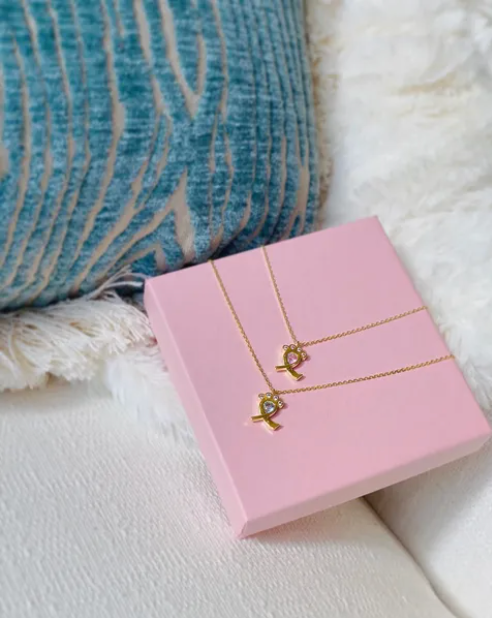 Charlotte Ribbon Necklace