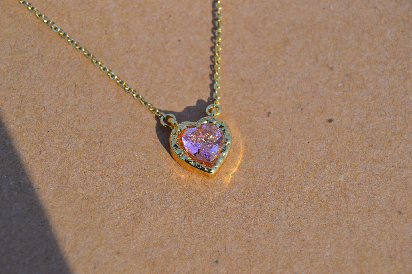 Clarabelle's Gold Heart