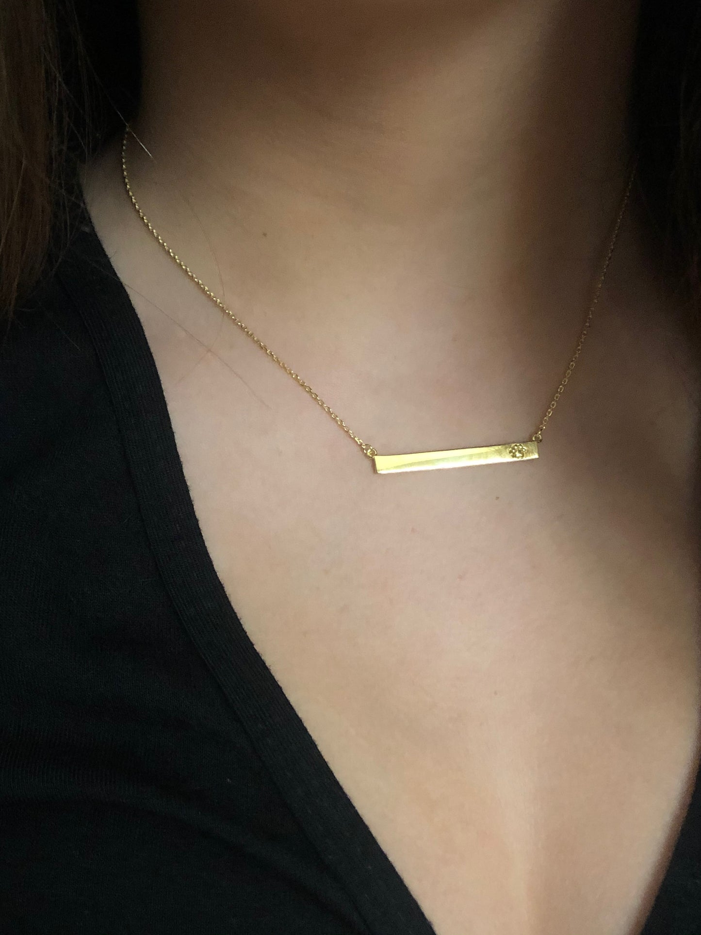 Olga Bar Necklace